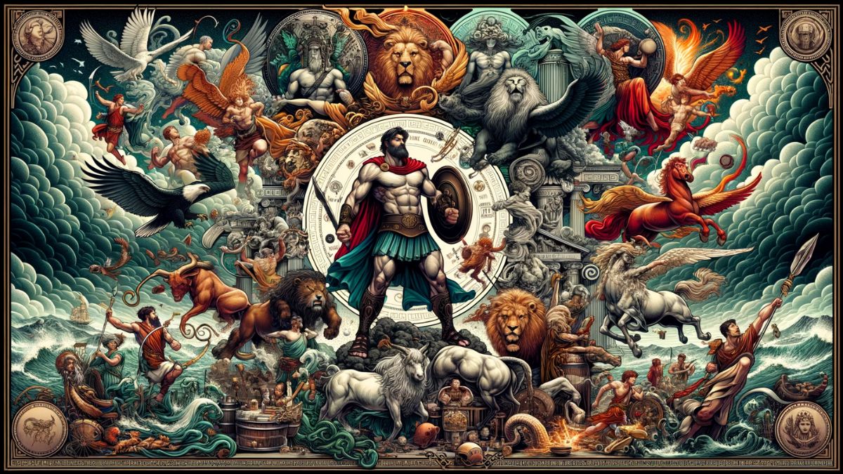 The Twelve Labors of Hercules Myth and Meaning