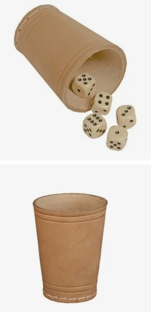 Leather Dice Cup