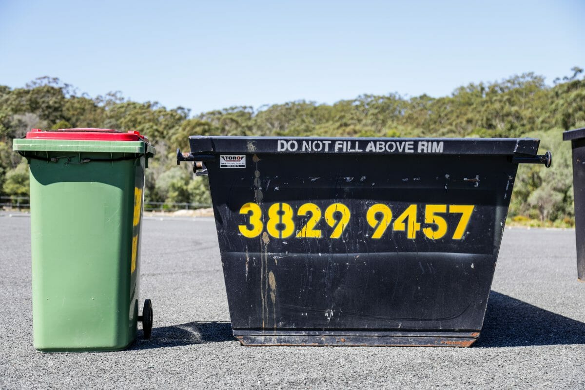 4m³ with door Magic Bins Skip Bin Hire Brisbane