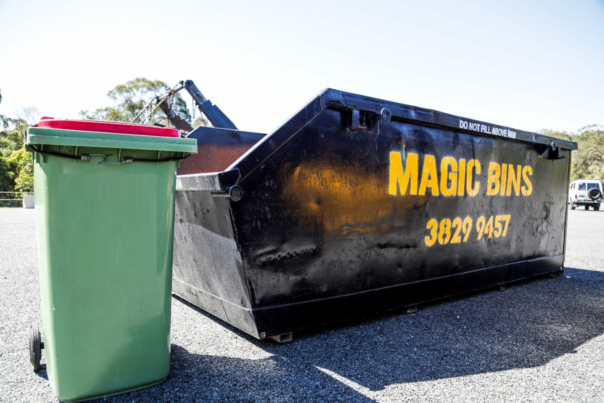 6m³ with door Magic Bins Skip Bin Hire Brisbane