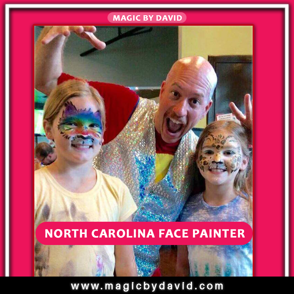 best children entertainer and face painter in North Carolina