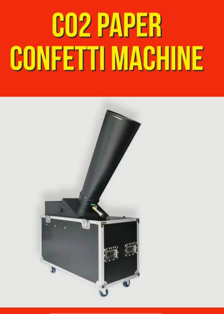 Mini CO2 Confetti Machine, Flower confetti machine, Paper Confety
