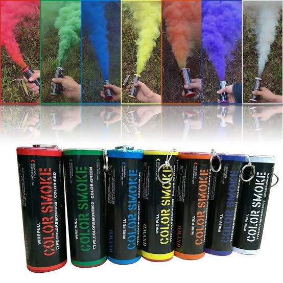 Smoke Color, Smoke Grenade Pulling String, Smoke Colour for Wedding