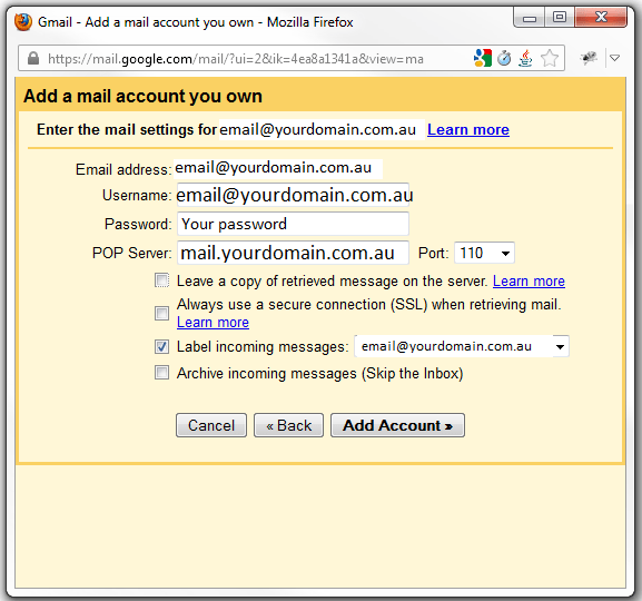 Hotmail not receiving emails from gmail