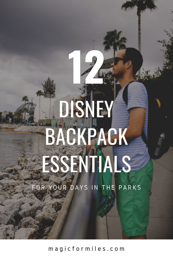 12 Disney Parks Backpack Essentials You Need Magic for Miles