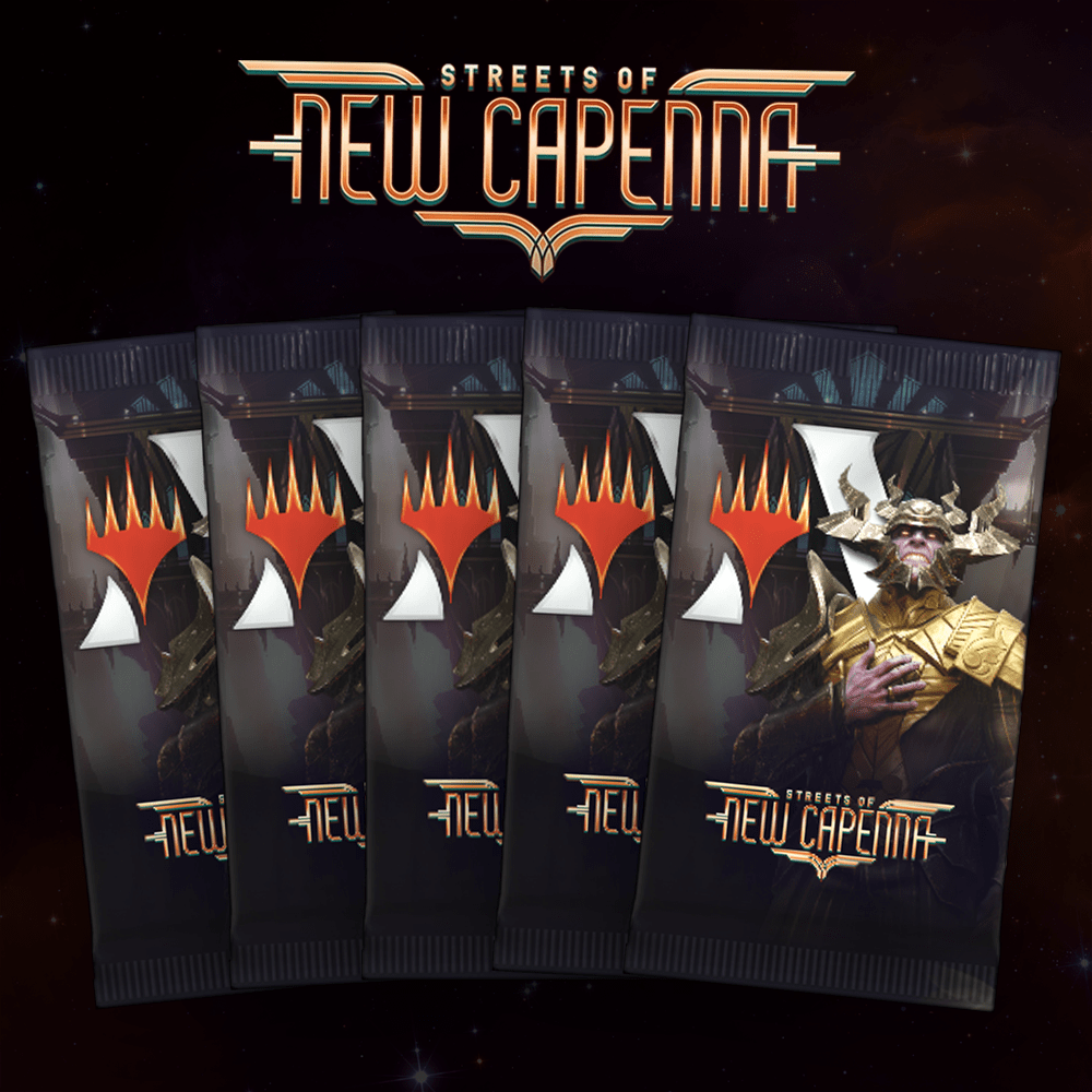 Streets of New Capenna Promo Pack Codes 5 Boosters Magic Jank