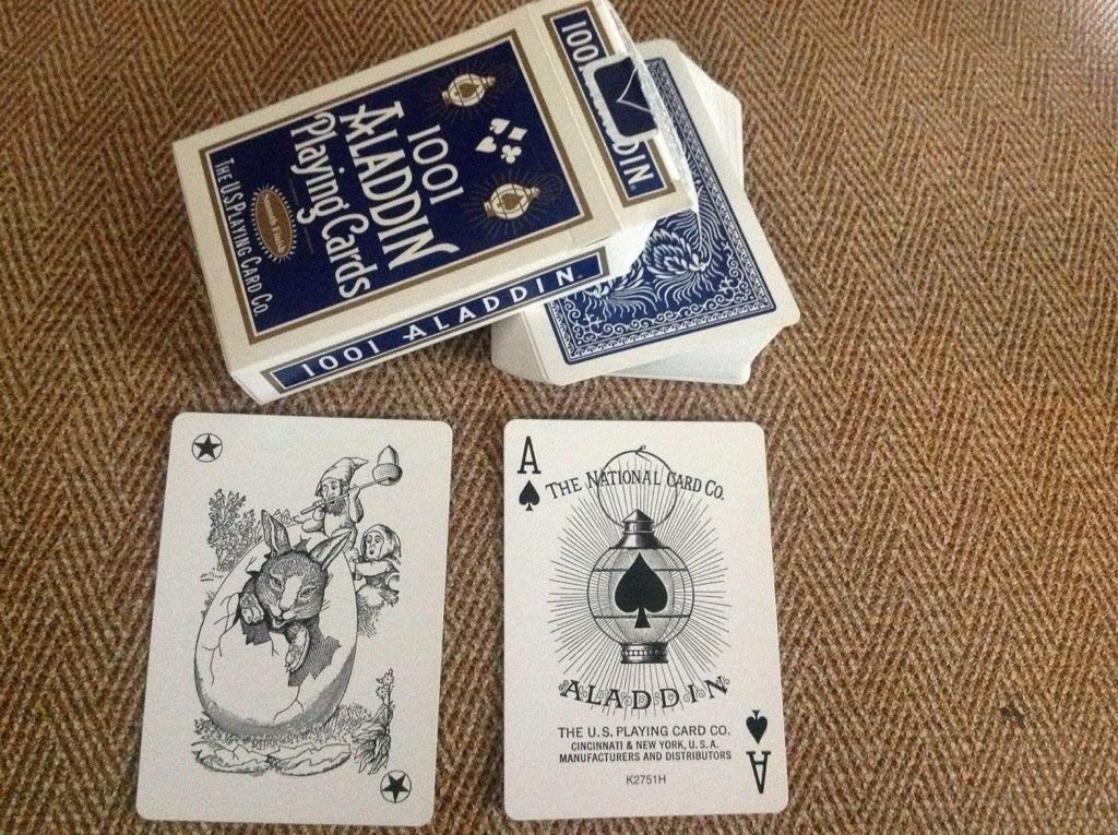 1001 Aladdin Playing Cards Magic Methods