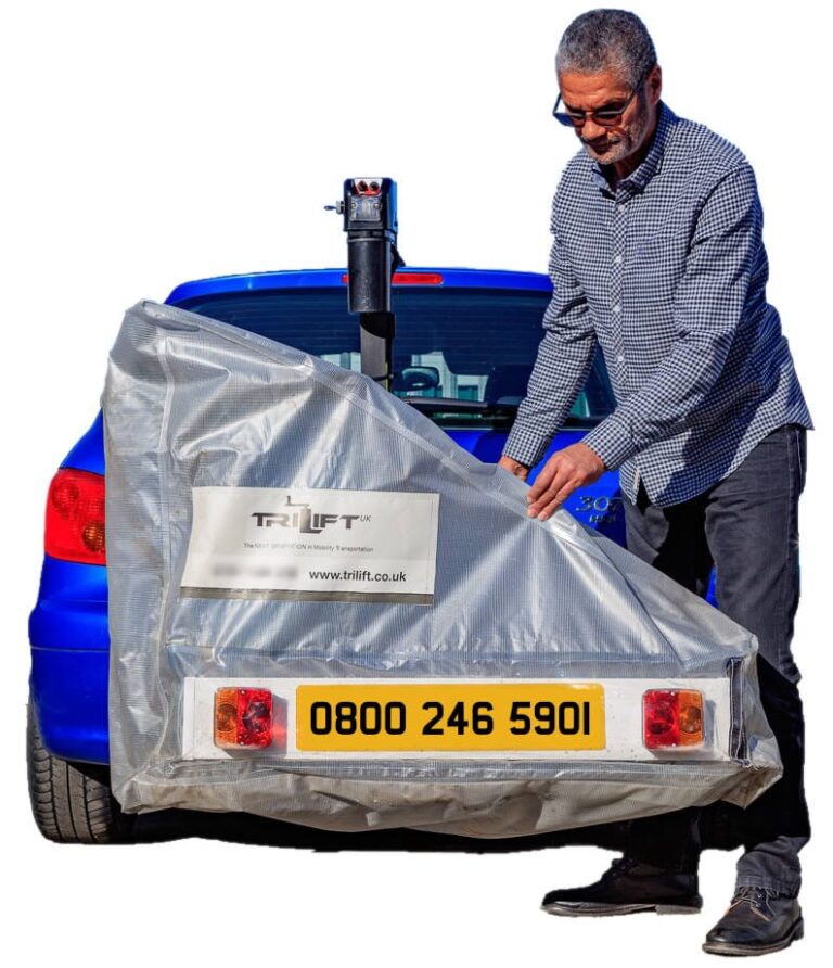 Towbar Car Lift For Mobility Scooter or Powerchair Transporter