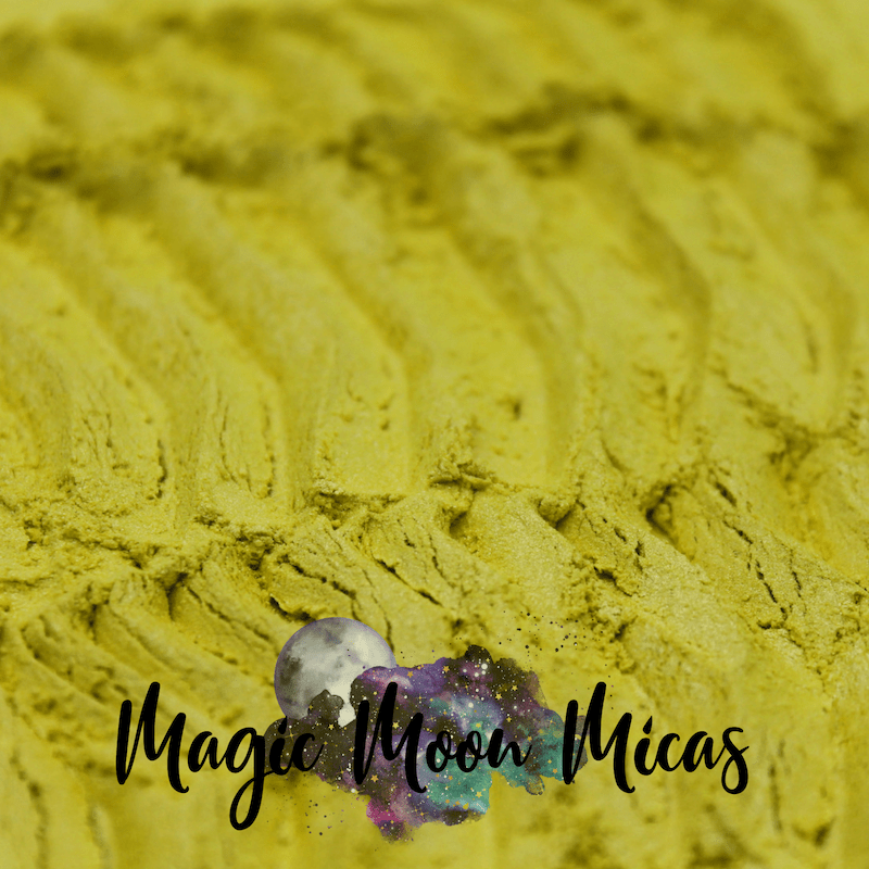 Frosted Lemon Mica Powder ⋆ Magic Moon Micas