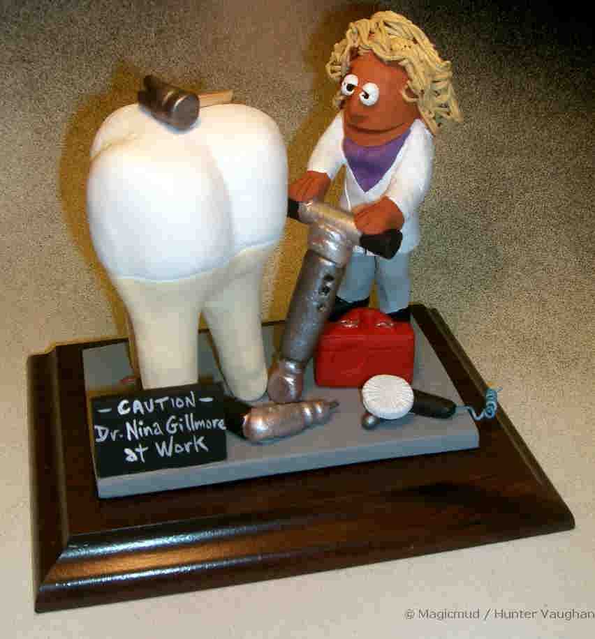 Custom Dental Figurines make Great Dentist's Gifts