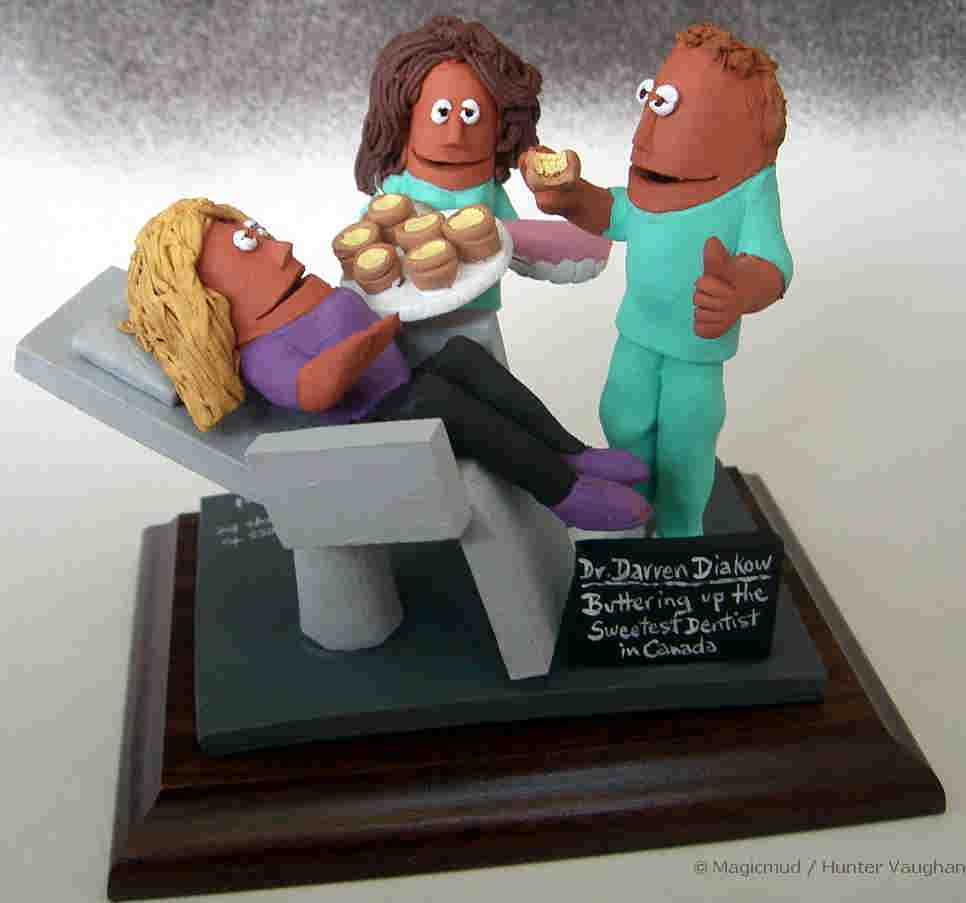 Custom Dental Figurines make Great Dentist's Gifts