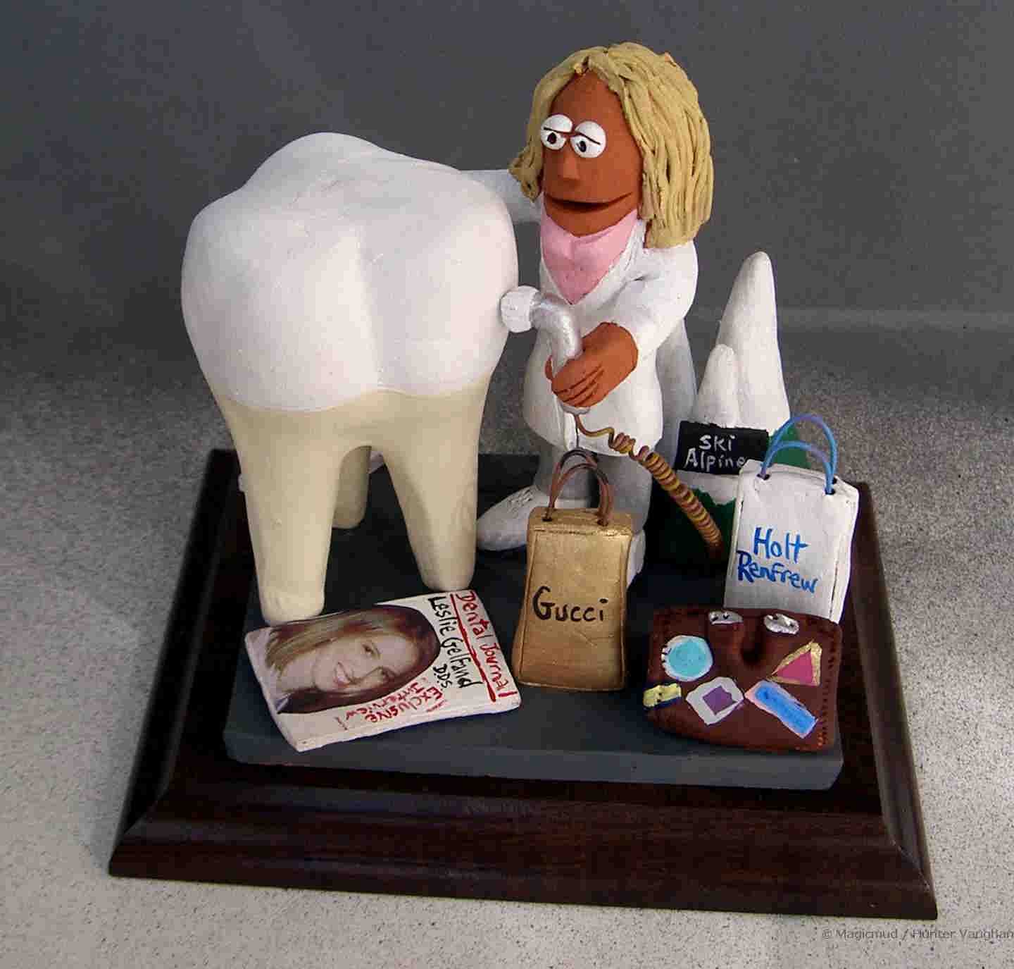 Custom Dental Figurines make Great Dentist's Gifts