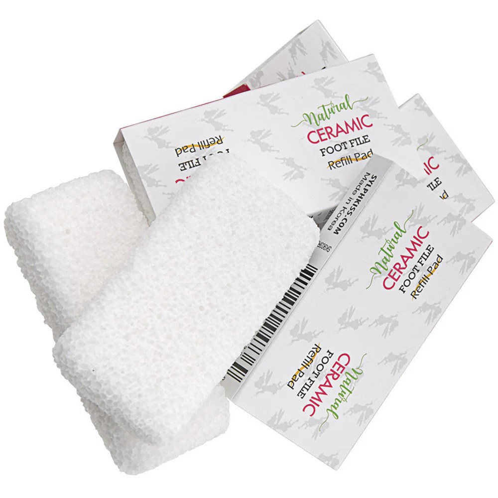 Sylphkiss Ceramic Foot File Refill Pads Magic Nail Supply