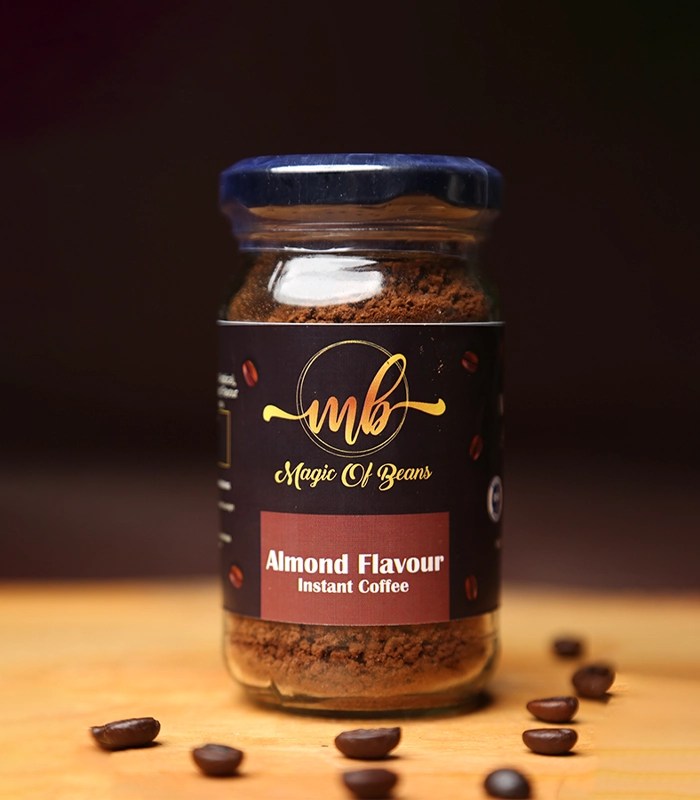 Almond Flavored Coffee (60gms) Magic of Beans Coffee & Tea Shop