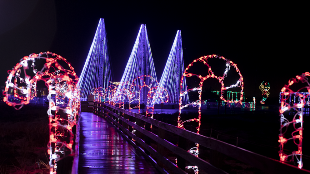 Pnc Bank Arts Center Christmas Lights PNC Bank Arts Center Magic of Lights