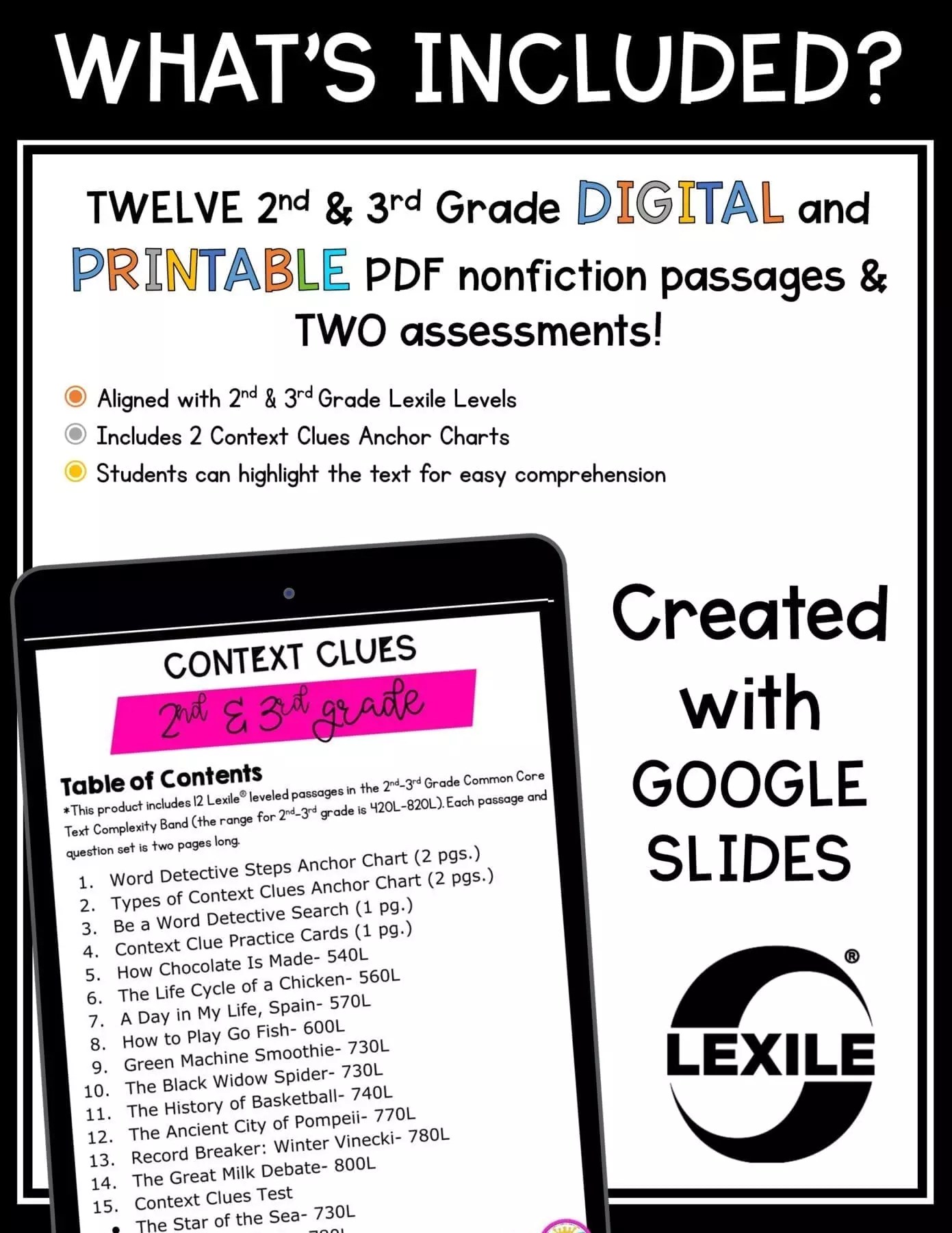 Context Clues in Nonfiction RI.2.4 RI.3.4 MagiCore