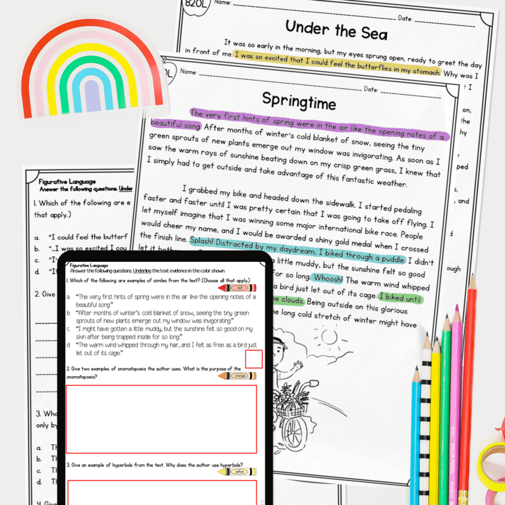 Figurative Language 4th & 5th Grade | MagiCore