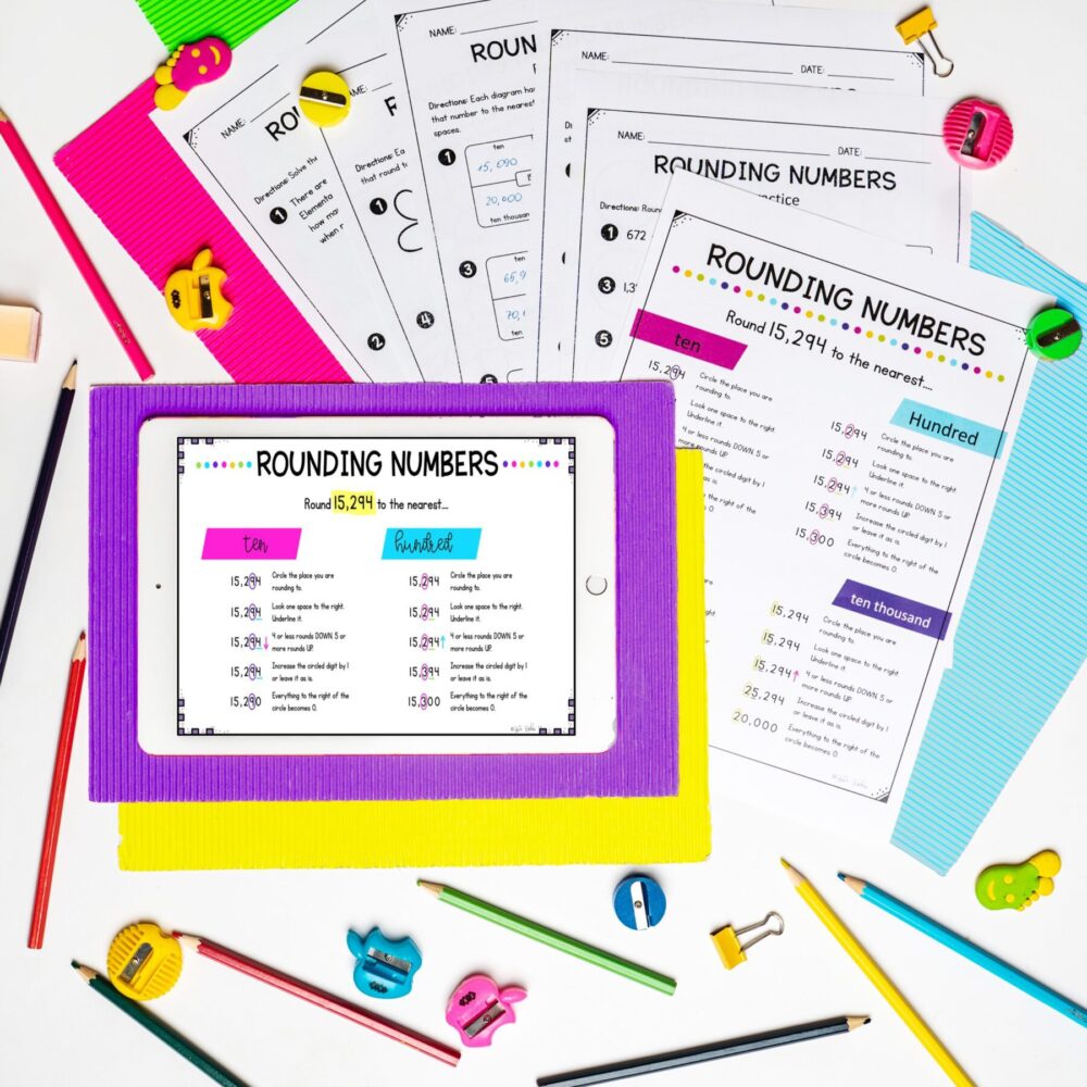 Rounding Whole Numbers 4th Grade | MagiCore