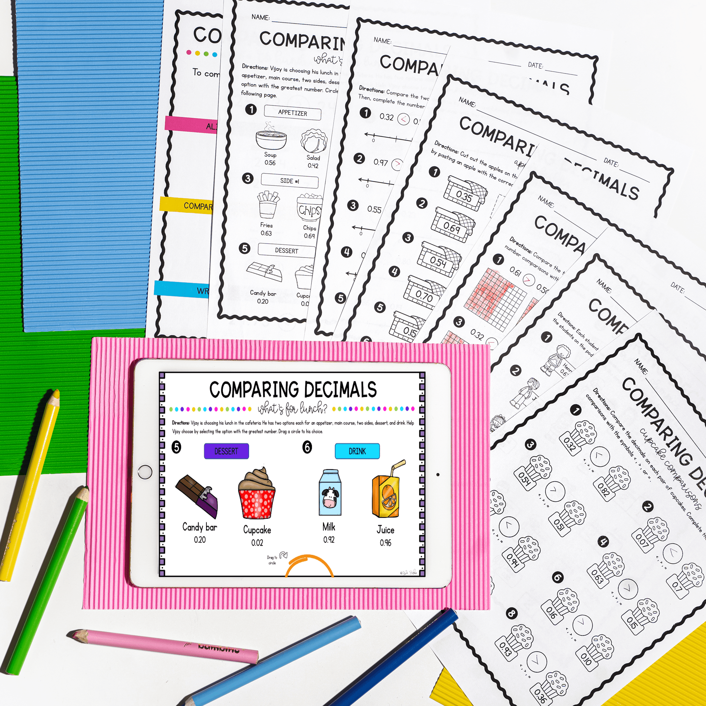 Comparing Decimals - 4th Grade Math - 4.NF.C.7 | MagiCore