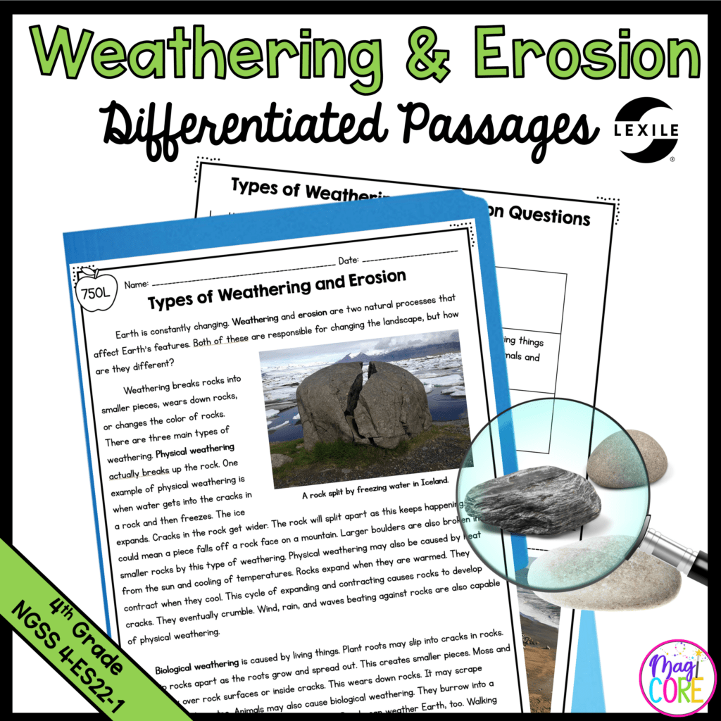 Weathering and Erosion 4ESS21 MagiCore