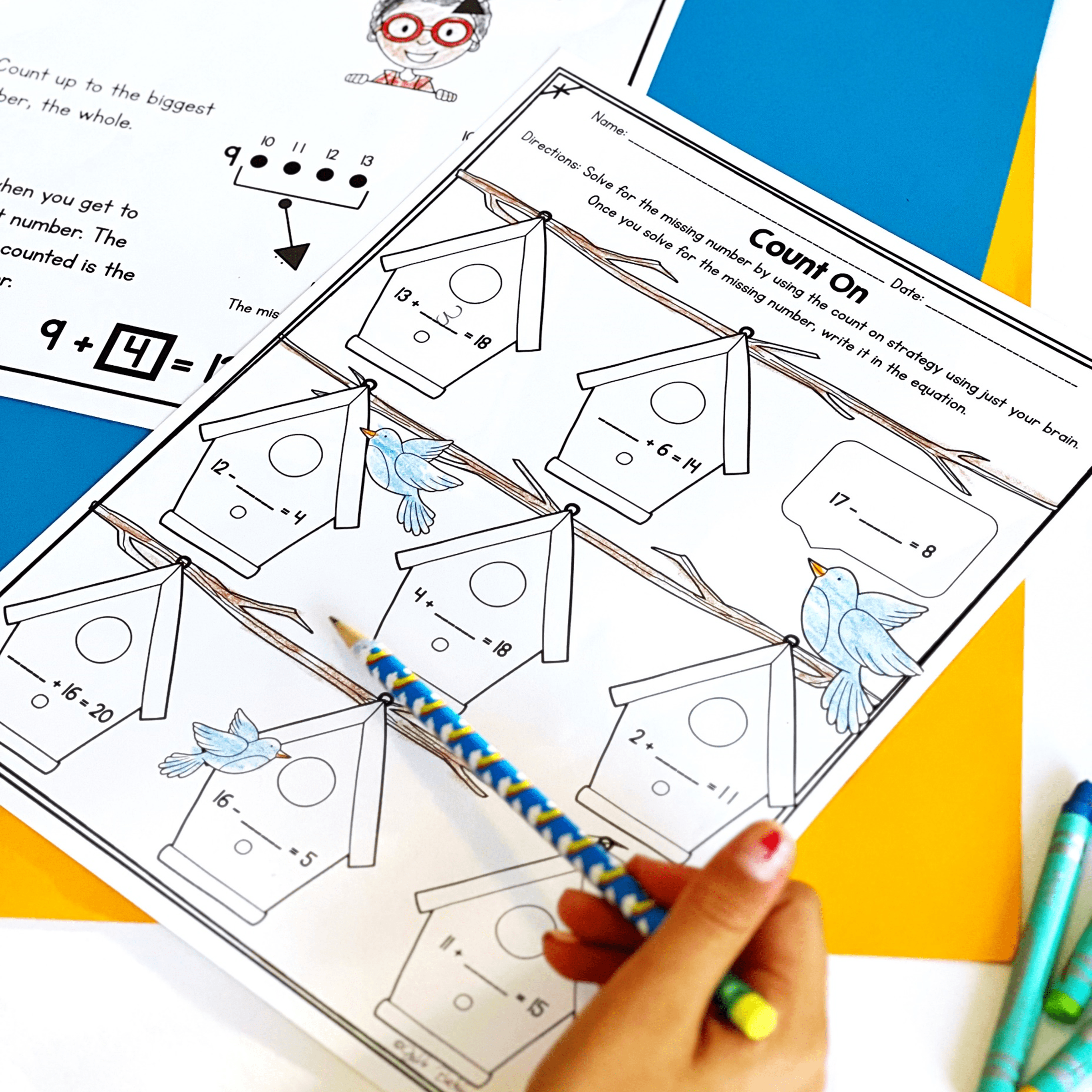 Add & Subtract within 20, Fluently within 10 1st Grade 1.OA.C.6