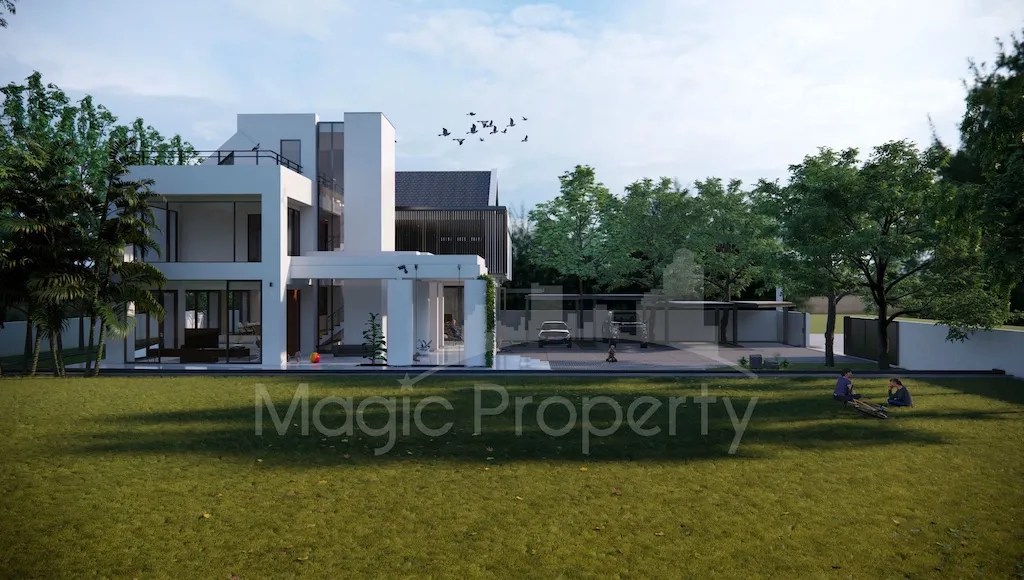 ขายบ้านเดี่ยว ใน หมู่บ้านวินด์มิลล์ สนามกอล์ฟ บางนา