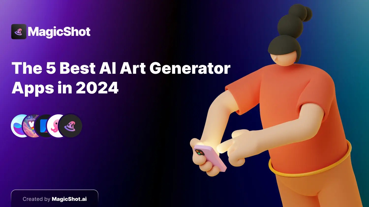 Spark Creativity with 5 Best AI Art Generator Apps in 2024