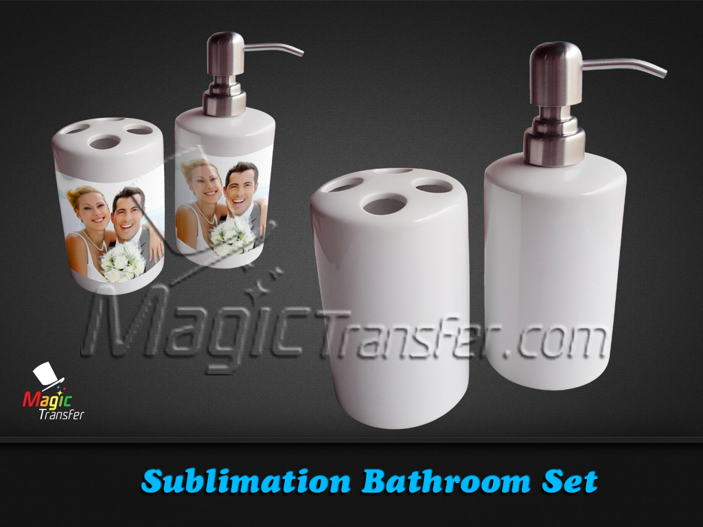 Sublimation Bathroom Set Magic Transfer