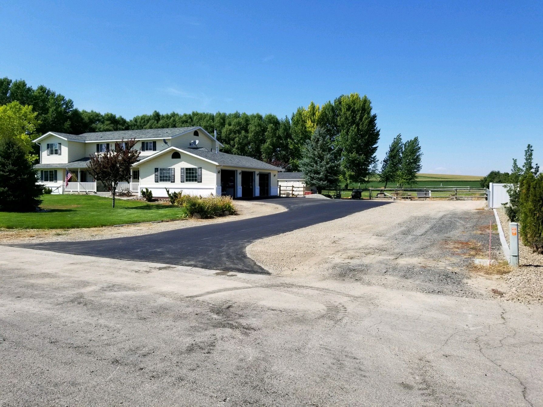 Twin Falls Residential Paving New Asphalt Driveway l MV Paving