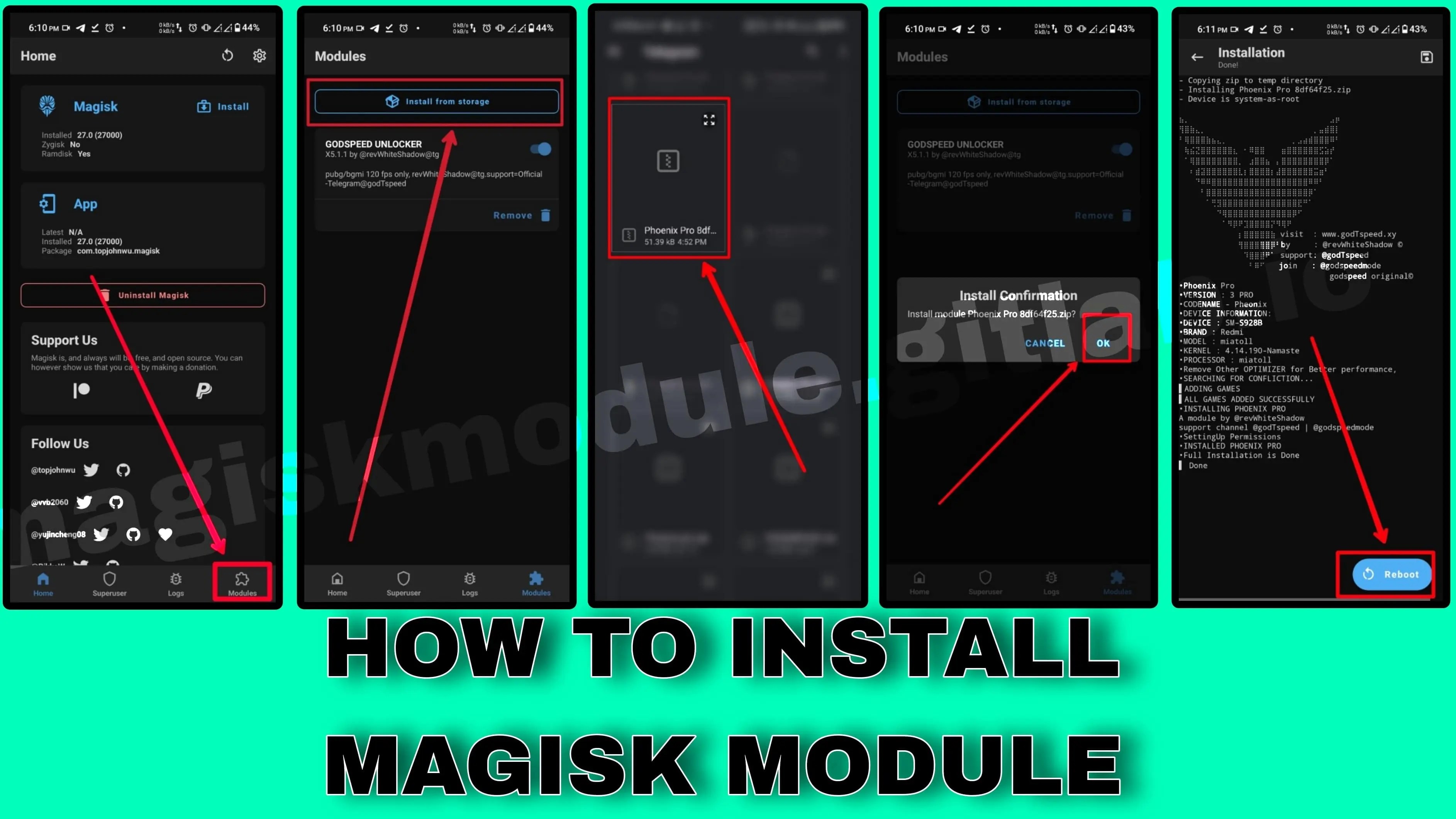Magisk Module Advance system modification & Customization