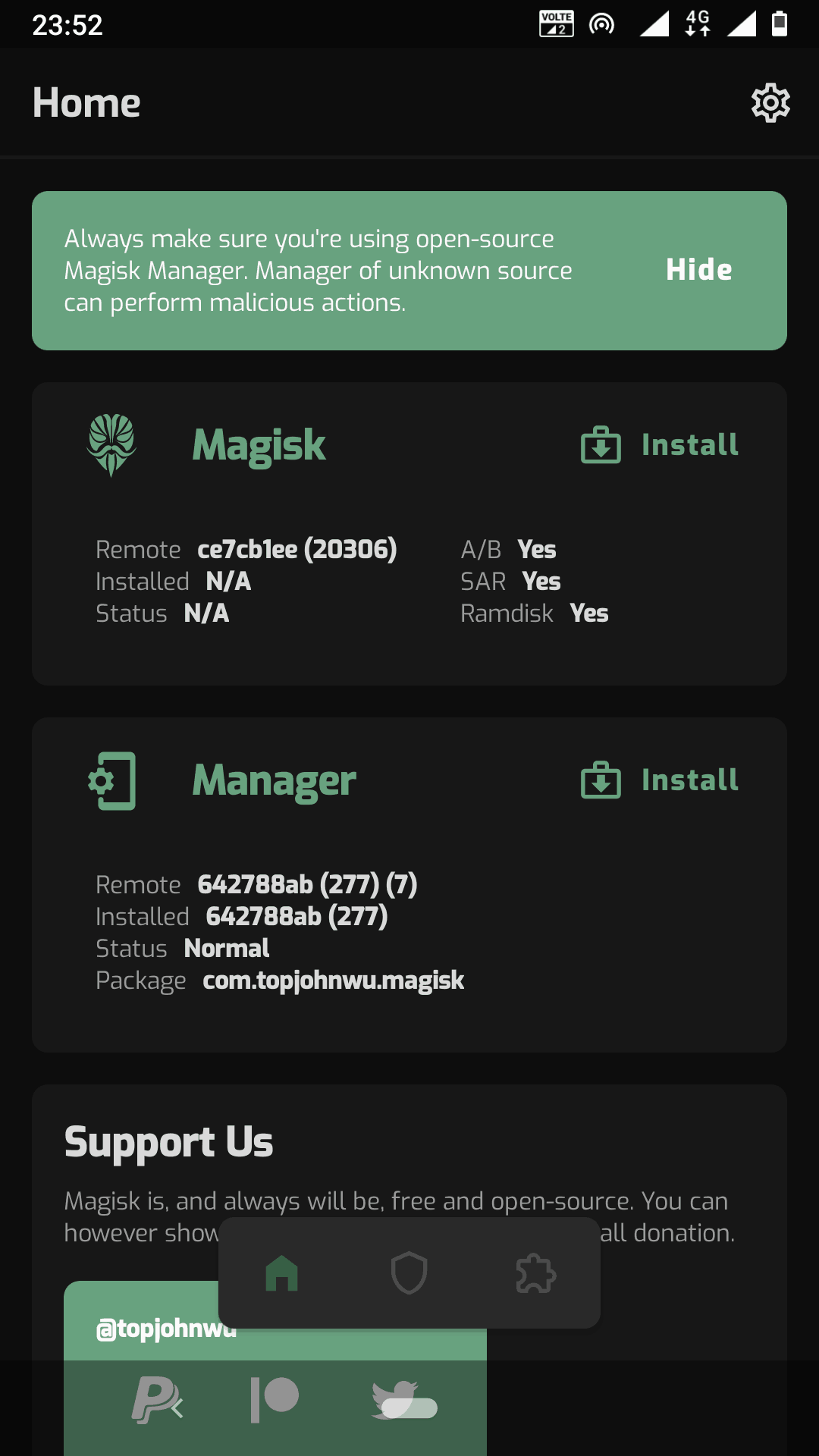 Fix Magisk Module Manager 2022 Magisk Manager