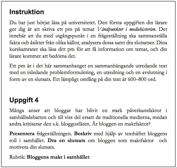 Uppsats utredande text magisterwernegren