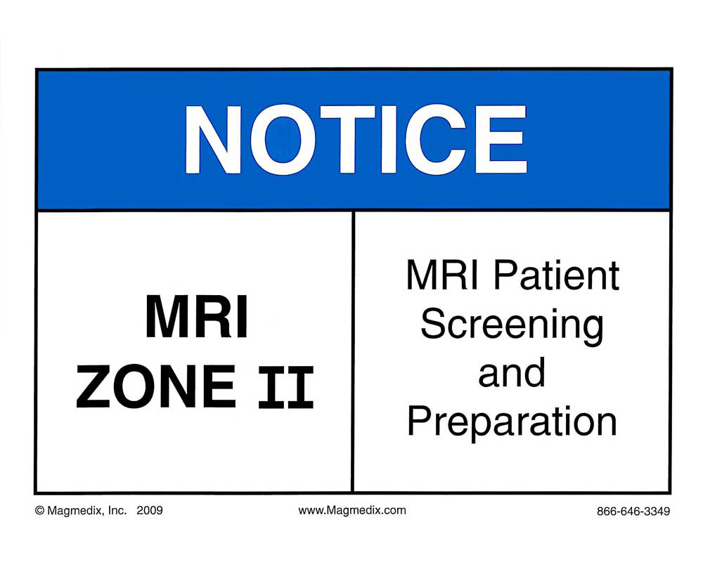 MRI Zone 2 Sign