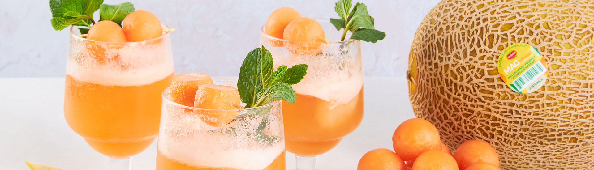 MAG Melon Sorbet Floats MAG Melons