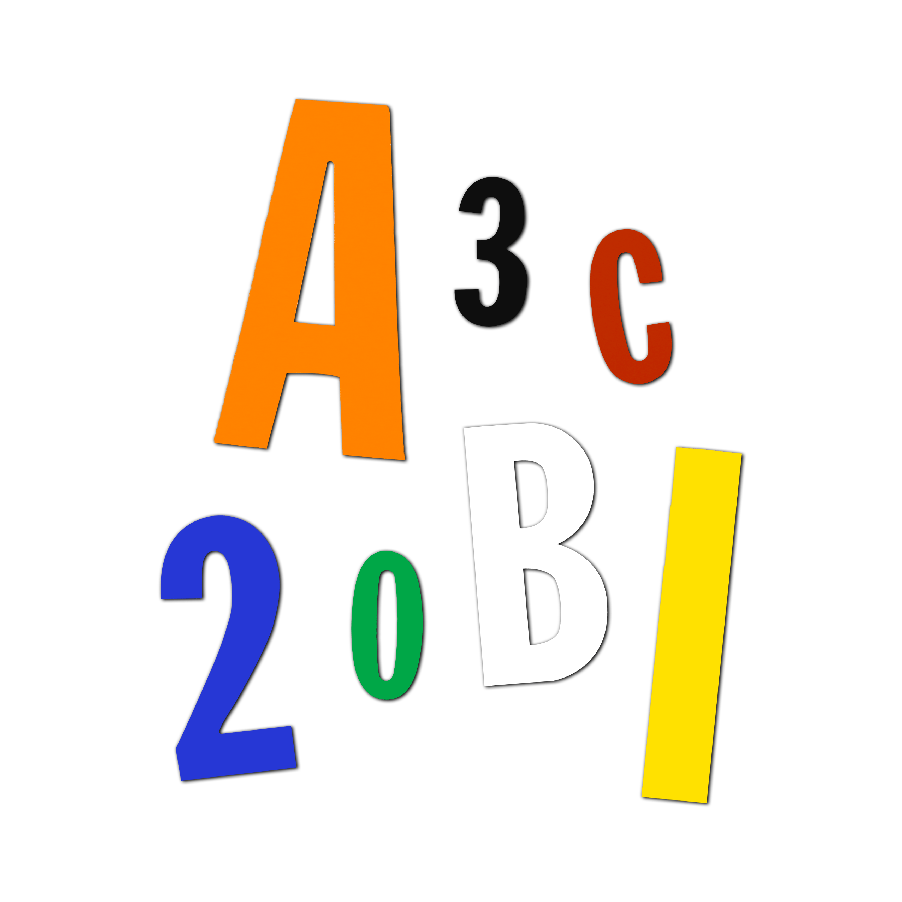 DieCut Letter & Number Sets Magna Visual