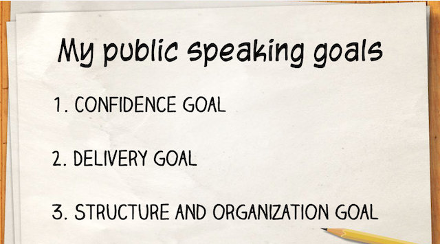 How To Set Powerful Public Speaking Goals For Yourself Speaking