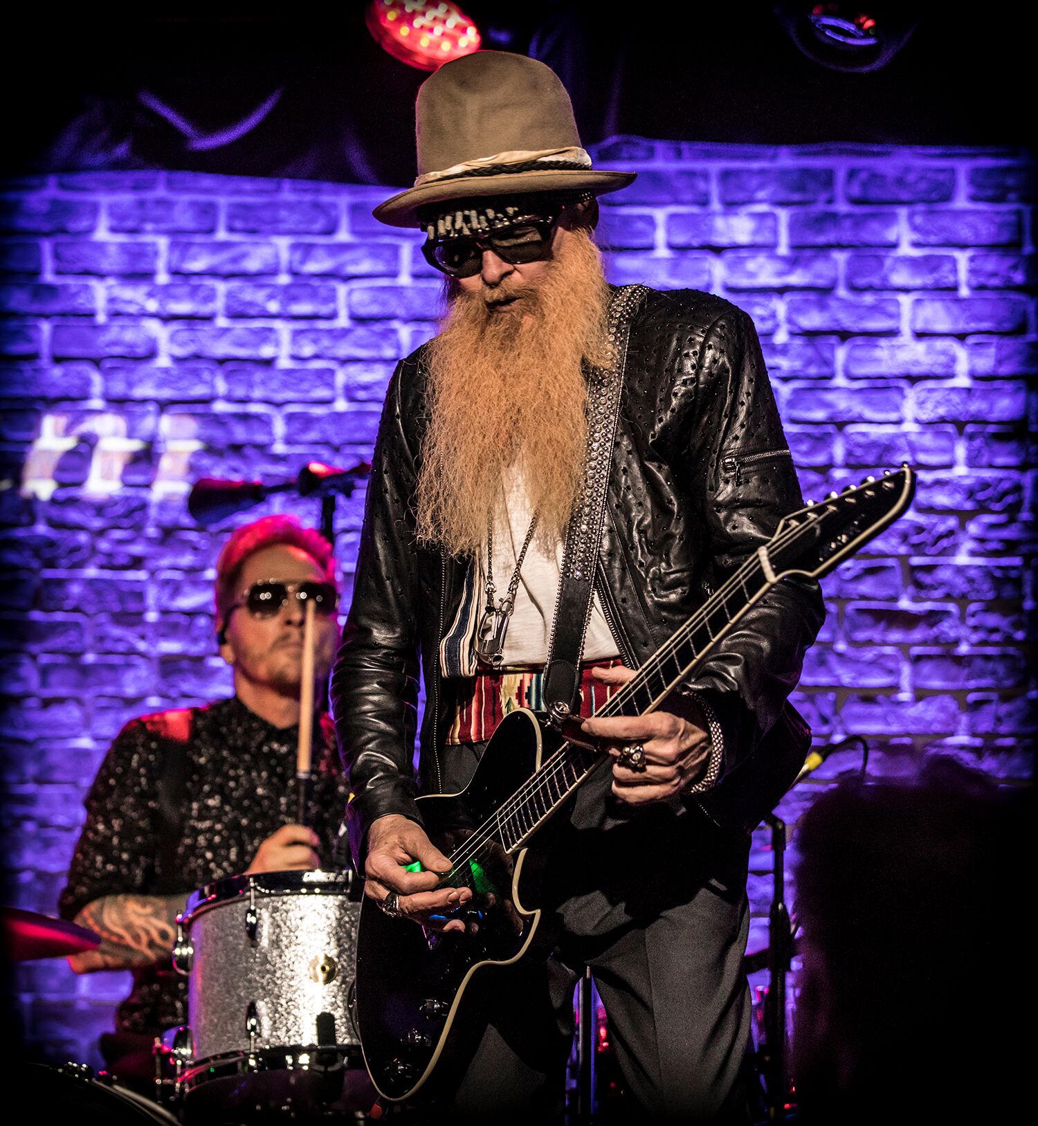 ZZ Top Frontman Billy F Gibbons Brings The Blues To Time Square