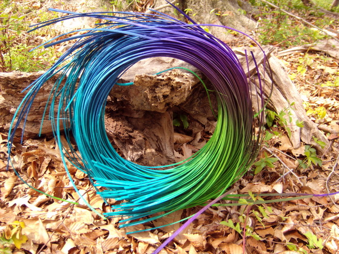 Magnolia Baskets Spaced Dyed Where It's Always a Great Day to Dye