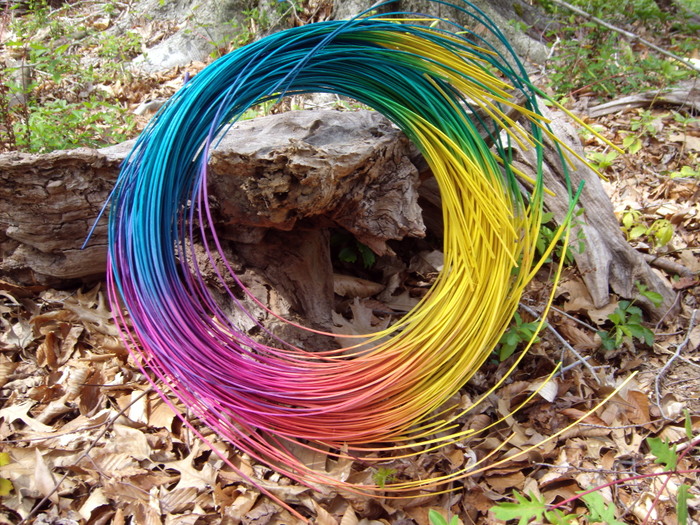 Magnolia Baskets Spaced Dyed Where It's Always a Great Day to Dye