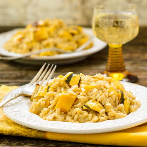 Delicata Squash Risotto Magnolia Days