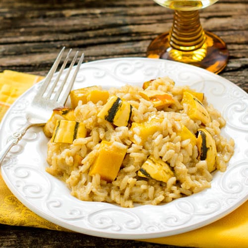 Delicata Squash Risotto Magnolia Days