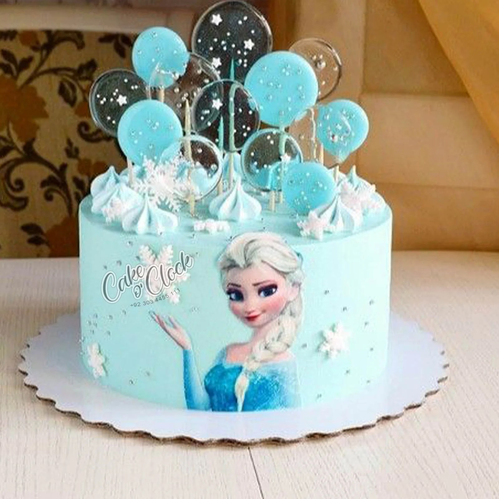 Beautiful Elsa Cake Magnum Cakes Best Customize Designer Cakes in