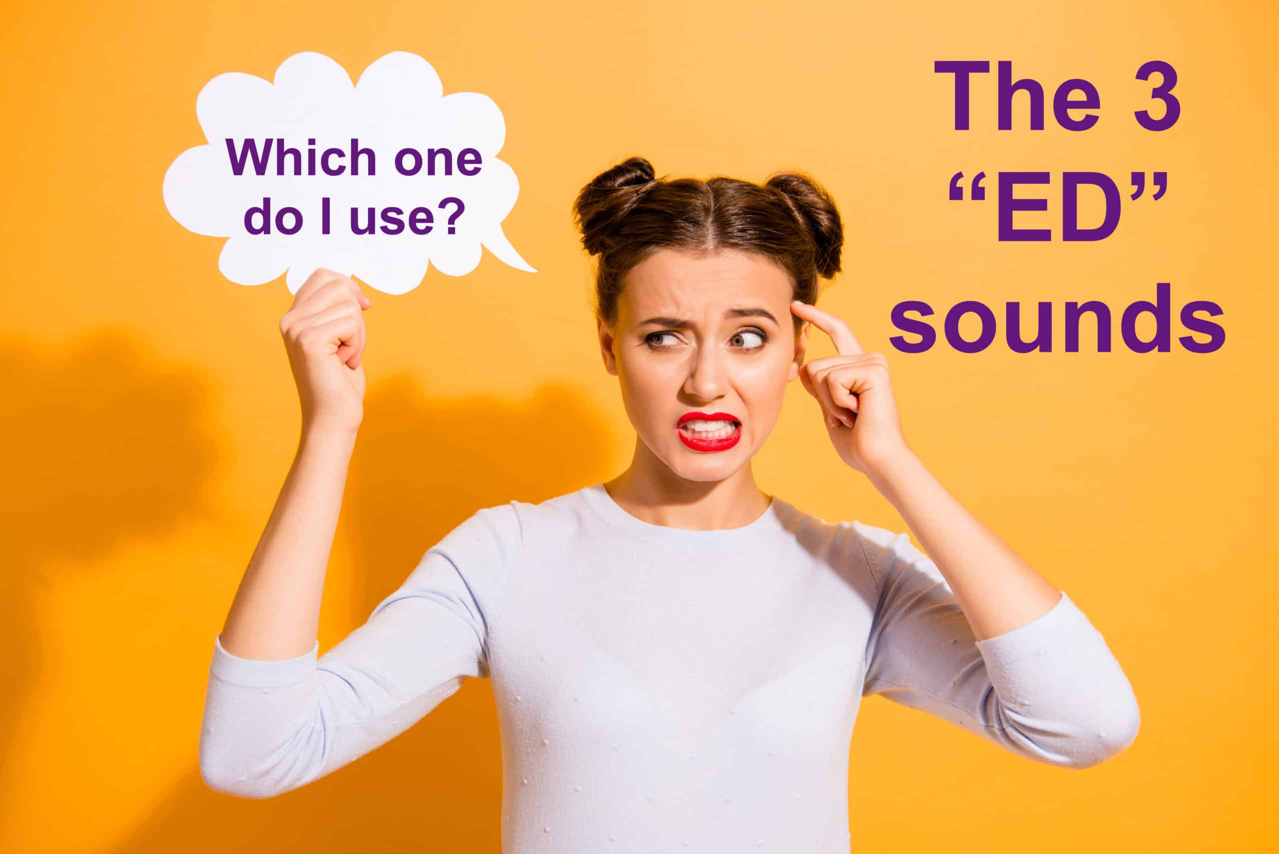 How to pronounce words ending in ED SpeakUp resources