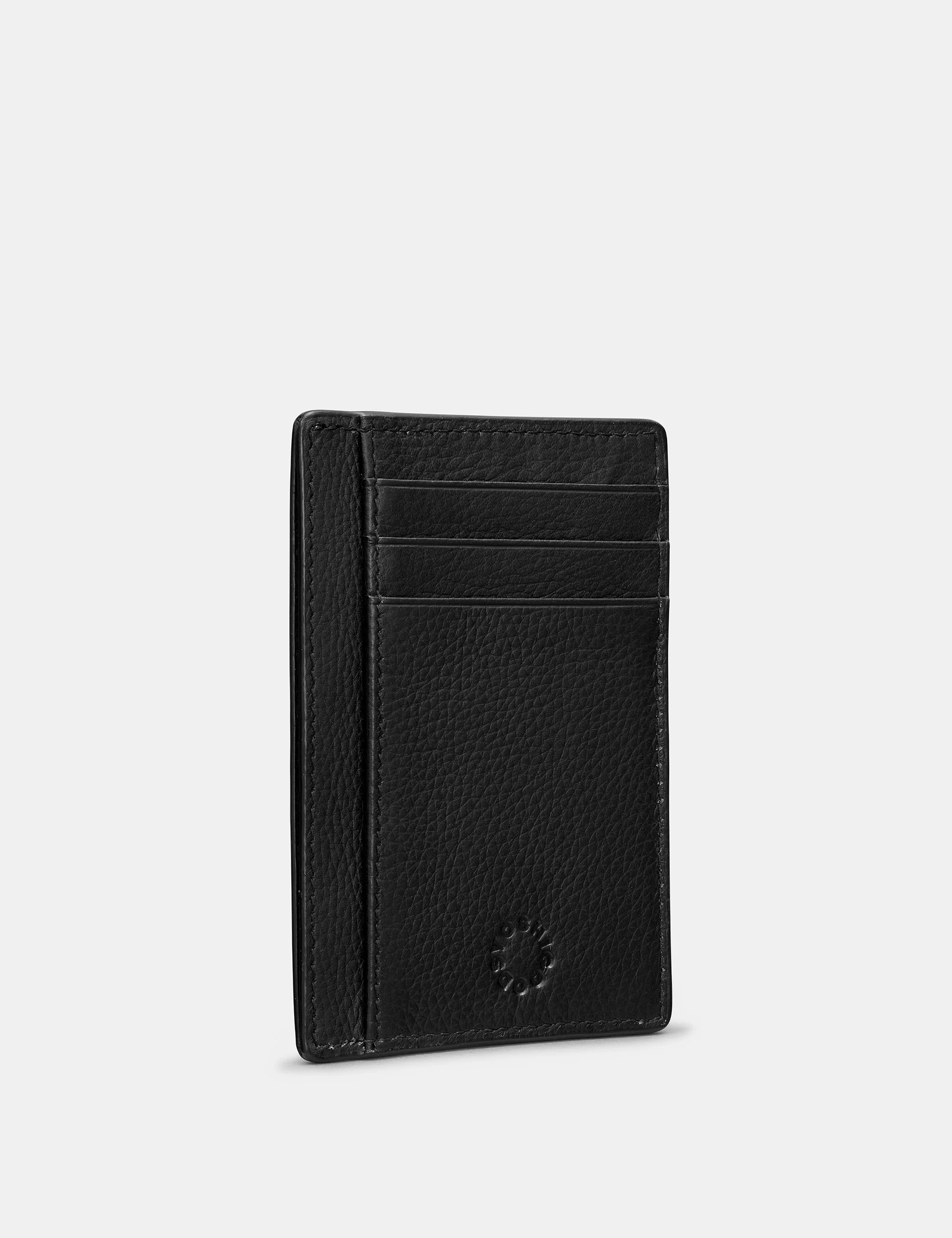 Yoshi Black Card Holder With Window Magpies Nest