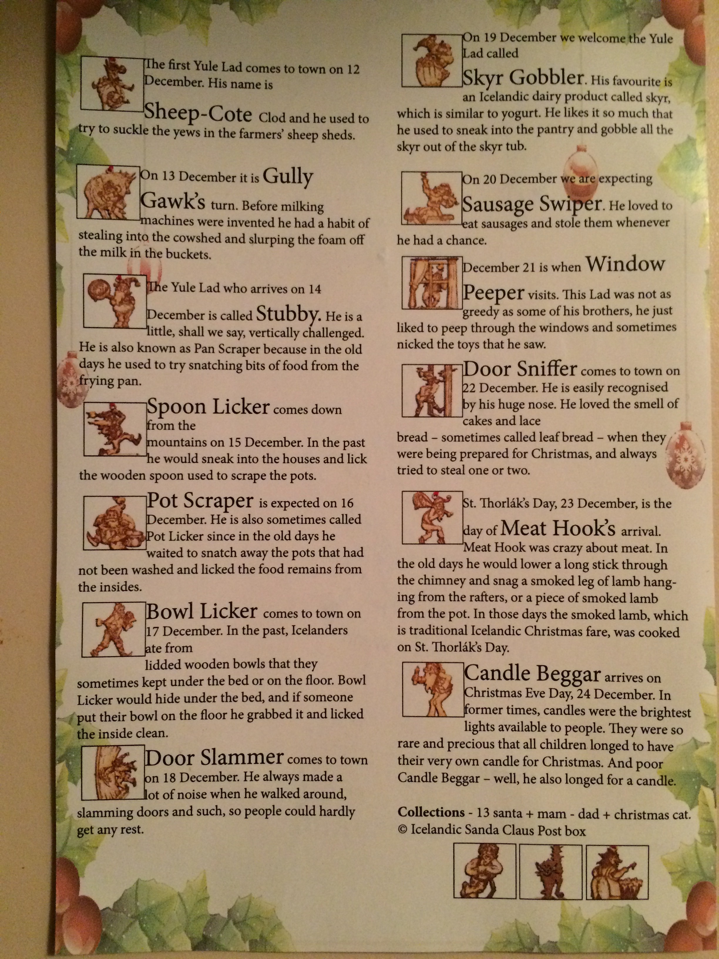 A Christmas Gift from Icelandic Yule Lads Mags On The Move