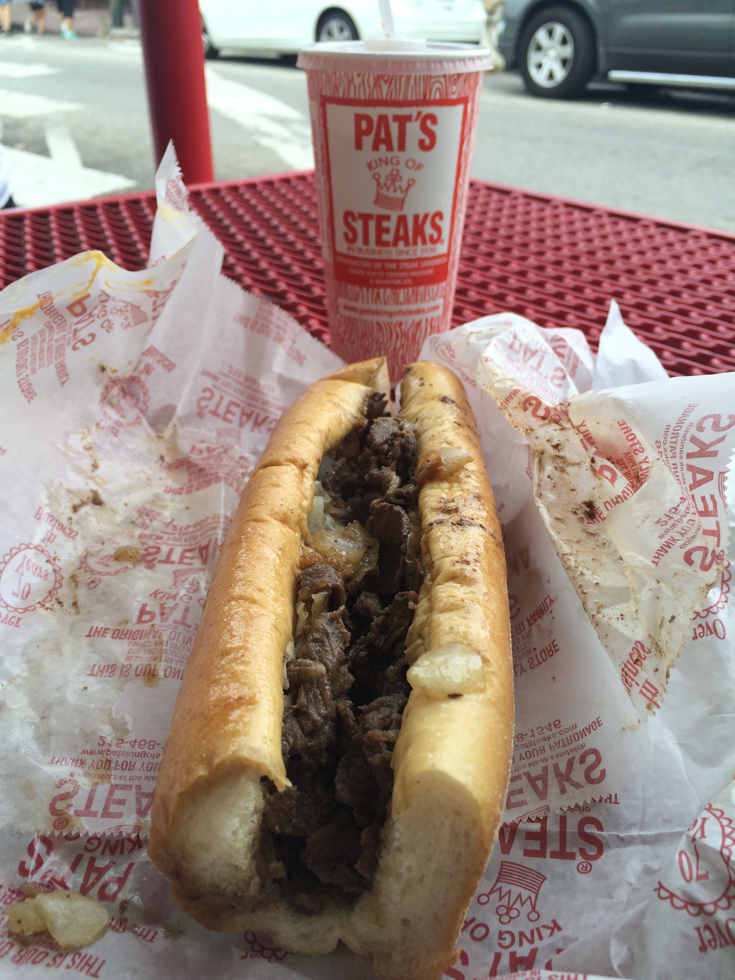 How to Order a Cheesesteak at Pat's Cheesesteaks in Philadelphia home