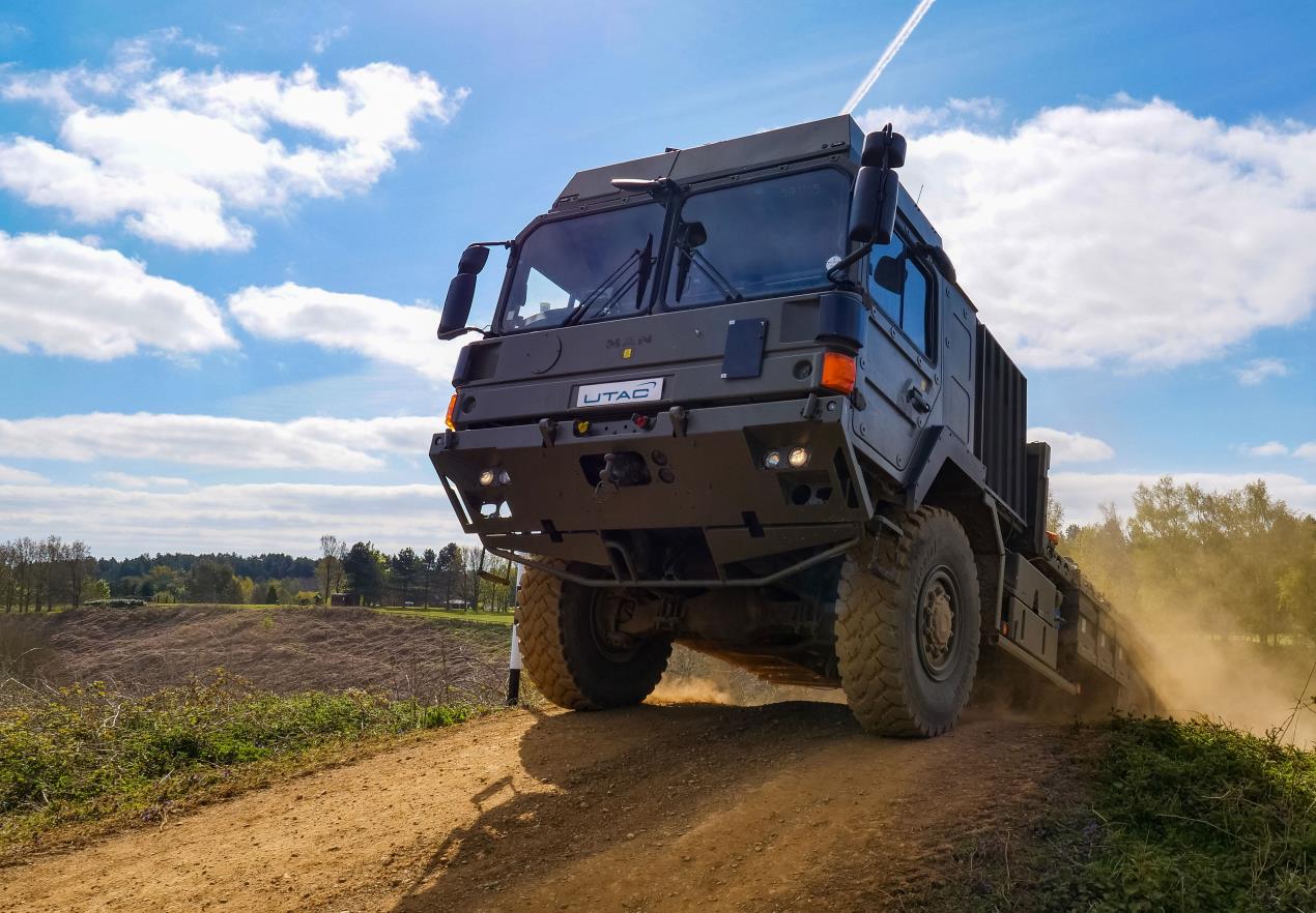 Hybrid Military Vehicle Programme led at UTAC’s Millbrook Proving