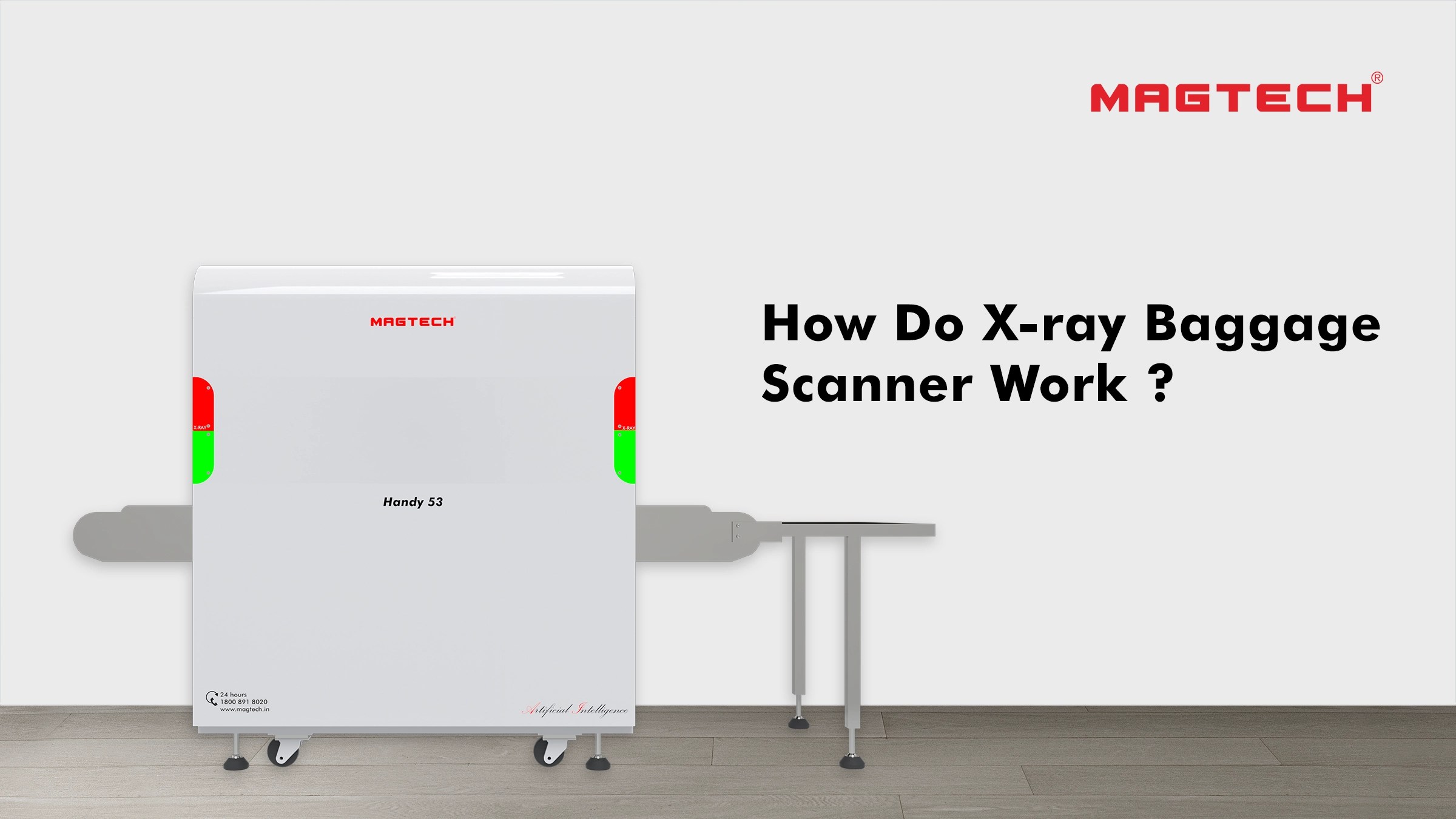 How do X Ray baggage Scanner work? Magtech Group