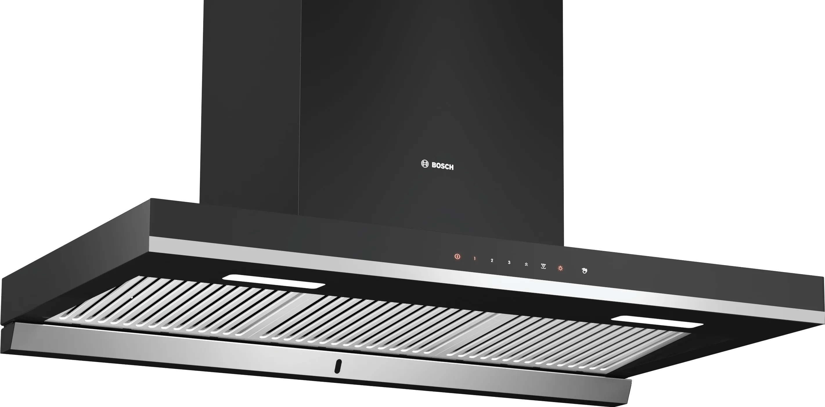 Bosch DWBA98J60I Serie 4 wallmounted cooker hood 90 cm flat black