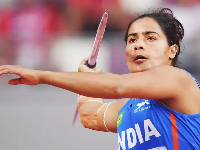 Javelin Throw Indian female player Anu Rani made her place in the